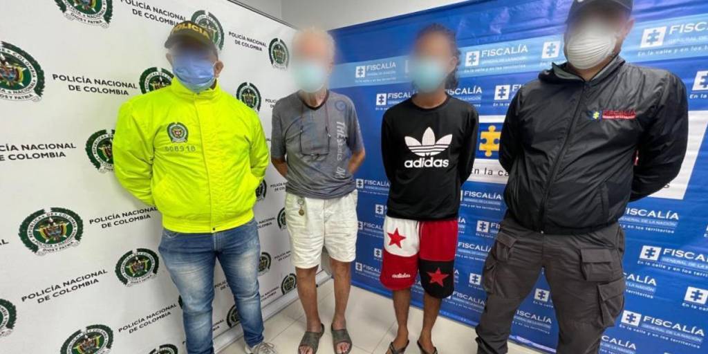 Capturaron a un venezolano y a un italiano por abusar sexualmente de tres niñas en Colombia