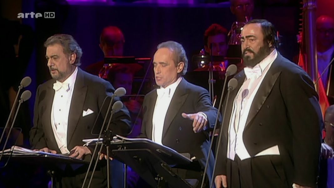 Una JOYA invaluable: concierto de Navidad de “Los Tres Tenores” en 1999 (VIDEO)