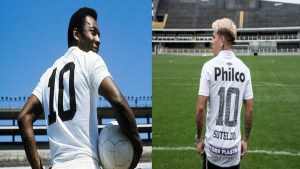 El Santos decide no retirar la camiseta con el 10 de Pelé que actualmente usa el venezolano Yeferson Soteldo