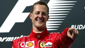 “He oído de gente de la F1 que Michael Schumacher se sienta en la mesa a cenar”