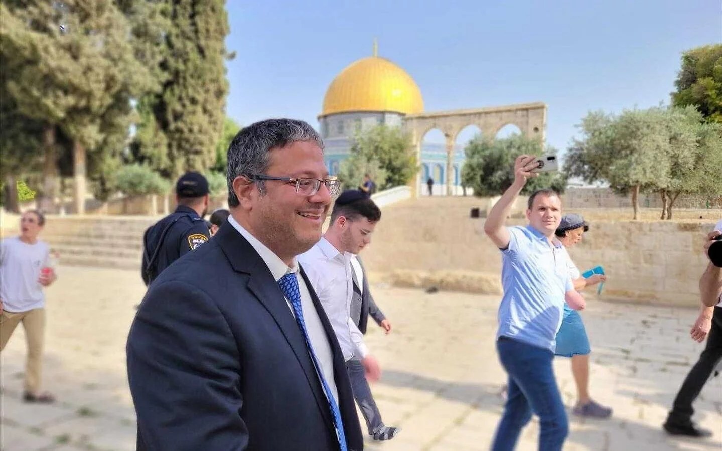 Polémica visita de un ministro israelí a la Explanada de las Mezquitas tras amenazas del Hamás