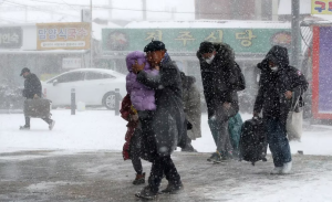 Con temperaturas bajo cero y sensación térmica de -25, Corea del Sur se mantiene en alerta ante intensa ola de frío