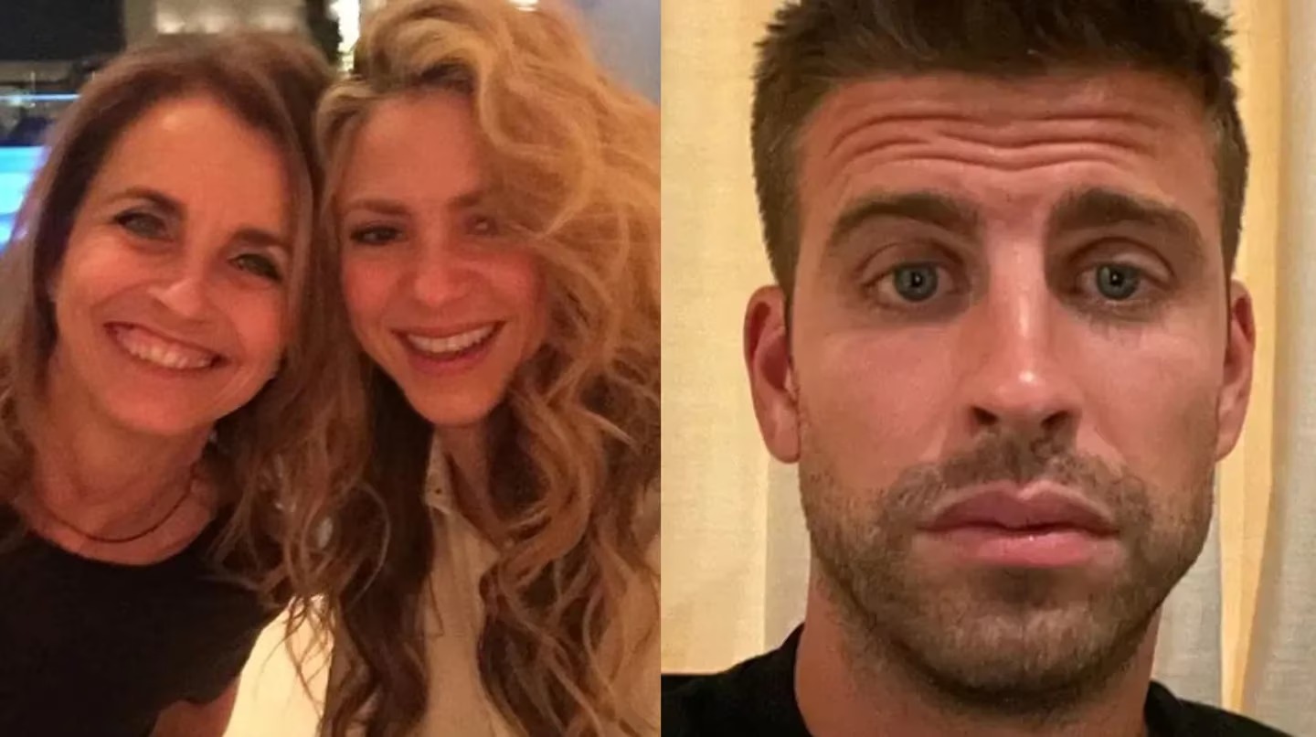 La mamá de Gerard Piqué se puso del lado de Shakira con una reacción inesperada
