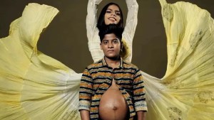 El embarazo que se hizo viral de una pareja transgénero en India que se sobrepone al estigma