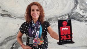 Mariann Rojas, la triatleta venezolana que busca apoyo para ir al Campeonato Mundial Ironman de Finlandia