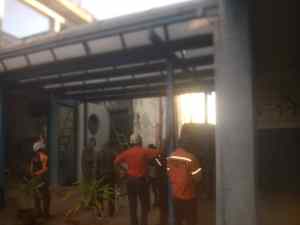 FOTOS: Auditorio de la Upel en San Felipe colapsó como torre de naipes