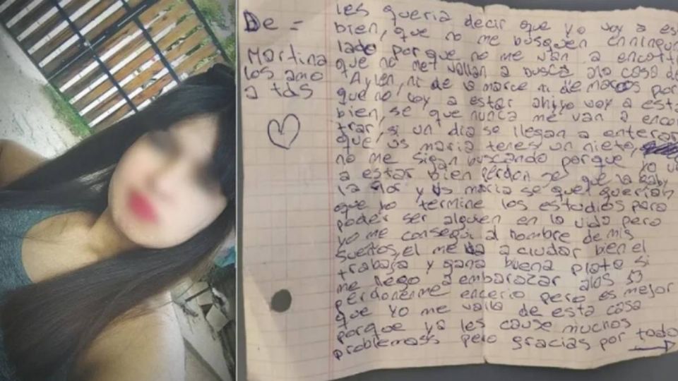 Niña de 12 años se fue de su casa en Argentina y dejó una confesión que devastó a sus familiares