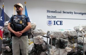 Incautan cinco bultos de cocaína y detienen a cuatro personas en Puerto Rico