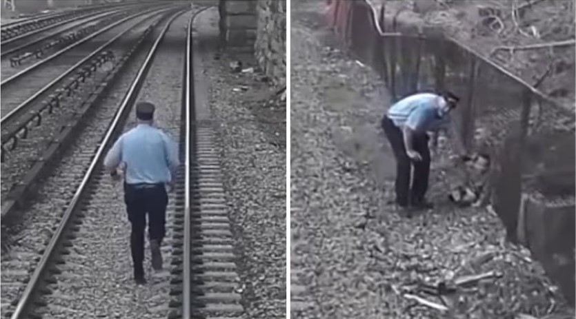 Impresionante rescate de un niño de tres años en EEUU; estaba oculto en la vía electrificada de un tren