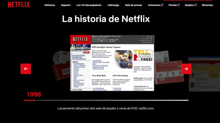 Cómo nació Netflix: de alquilar DVDs en internet a ser líderes del streaming
