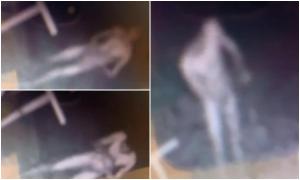 Insólito VIDEO: ladrón se metió a robar desnudo a una bodega en exclusivo sector de Colombia