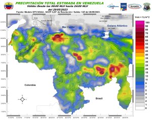 Inameh reportó la llegada de una onda tropical a Venezuela