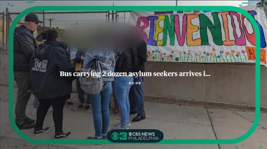 Bus carrying 31 asylum seekers from Venezuela arrives from Texas