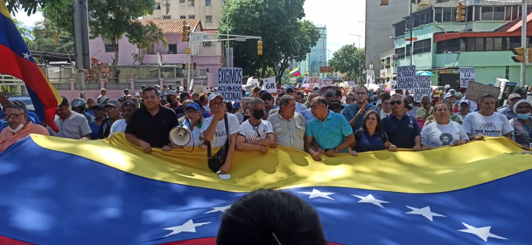 Trabajadores parten hasta la Fiscalía en Caracas para exigir mejores condiciones laborales #1May (Imágenes)