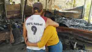 “Lo perdimos todo”: Incendio arrasó la vivienda de una familia humilde en Maturín (FOTOS)