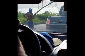 Denunciaron que encapuchados instalan alcabalas ilegales en la carretera Machiques – Colón (Videos)