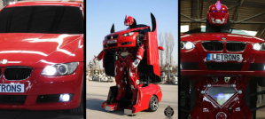 El video VIRAL de un robot “Transformer” hecho con un BMW que se puede conducir