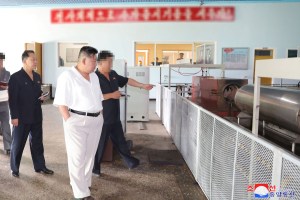 Corea del Norte anunció un nuevo submarino nuclear táctico de ataque