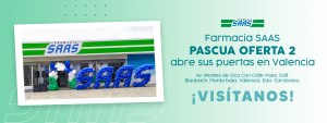 Farmacia SAAS Pascua Oferta 2 abre sus puertas en Valencia