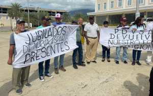 Rechazan burla de Pdvsa contra jubilados de la industria petrolera en Margarita