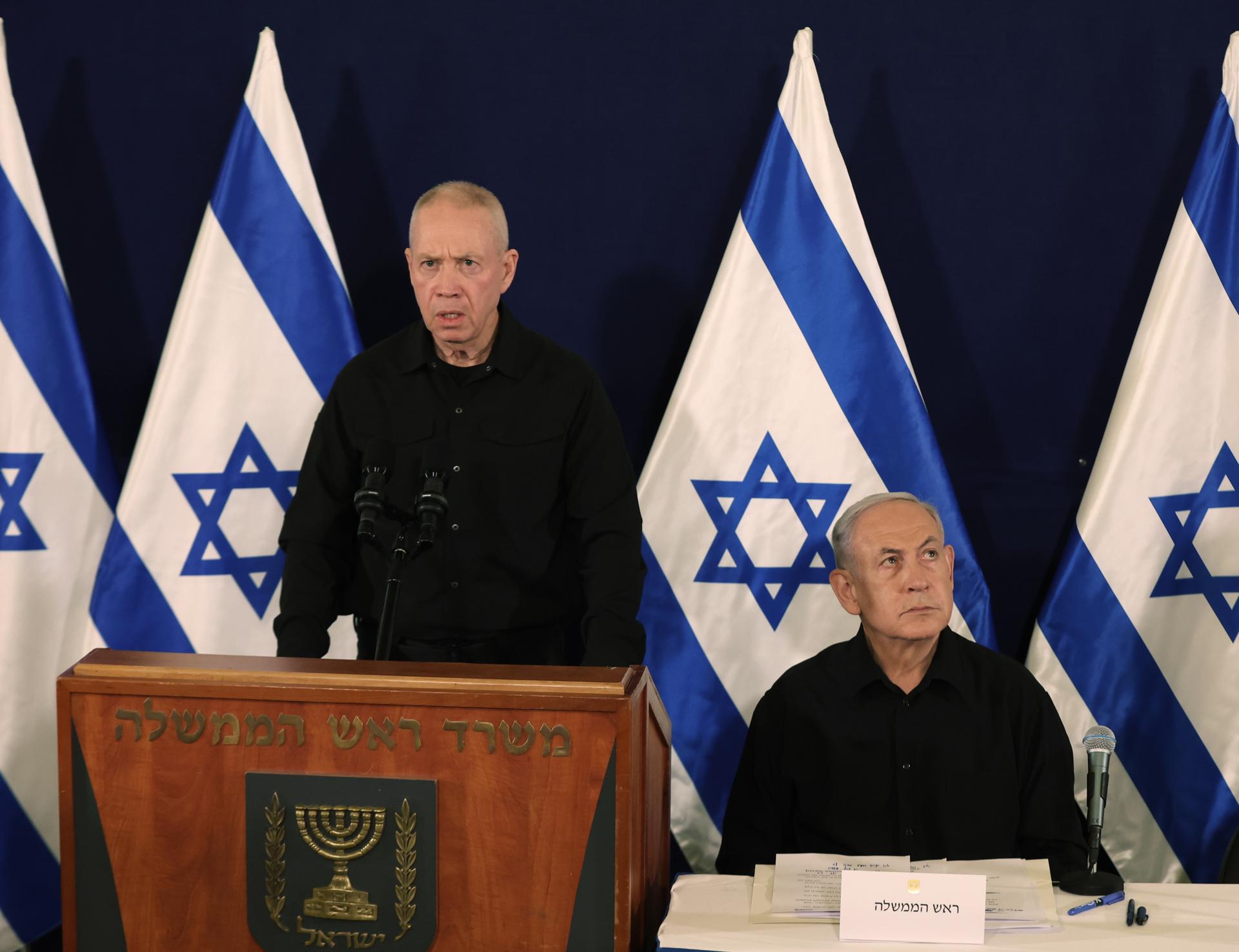 Ministro de Defensa de Israel reiteró que no habrá cese el fuego sin liberación de rehenes
