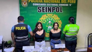 Desmantelaron en Perú a “Las chamas del sur”, banda de venezolanas con mini Uzi, municiones y drogas
