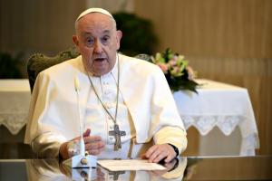 El papa Francisco pronunció sus discursos en una vuelta a la normalidad tras su bronquitis