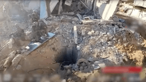 Israel encontró bajo el hospital Shifa de Gaza un túnel terrorista fortificado de 55 metros de largo