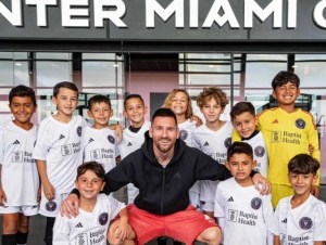 De tal palo: El hijo Messi metió un hat-trick en las inferiores del Inter Miami y el VIDEO se viralizó