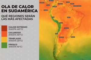 Estos son los países más afectados por la ola de calor en América Latina