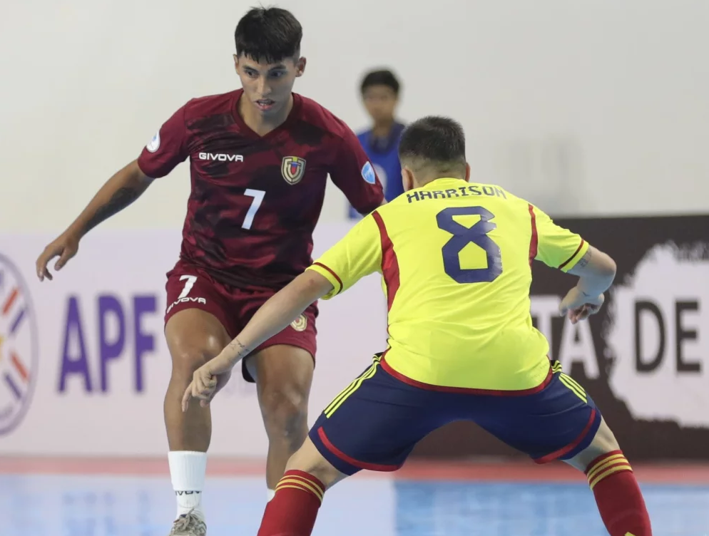 Colombia venció a una aguerrida Venezuela en la Copa América de futsal
