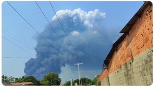 Reportan devastador incendio de residuos petroleros en el estado Zulia este #31Mar