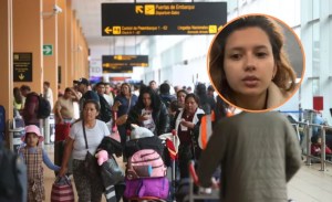 Venezolana que vive más de un mes en aeropuerto de Lima no puede ingresar al país: la “solución” que le ofrecen