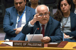 Palestina pidió formalmente entrar como Estado miembro de pleno derecho en la ONU