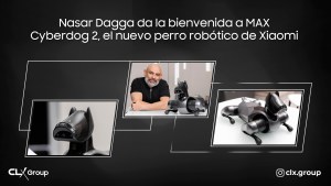 Nasar Dagga da la bienvenida a MAX Cyberdog 2, el nuevo perro robótico de Xiaomi