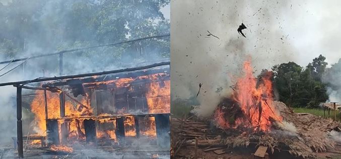 Destruyeron otros 50 campamentos usados para minería ilegal en Amazonas y Bolívar (Fotos)