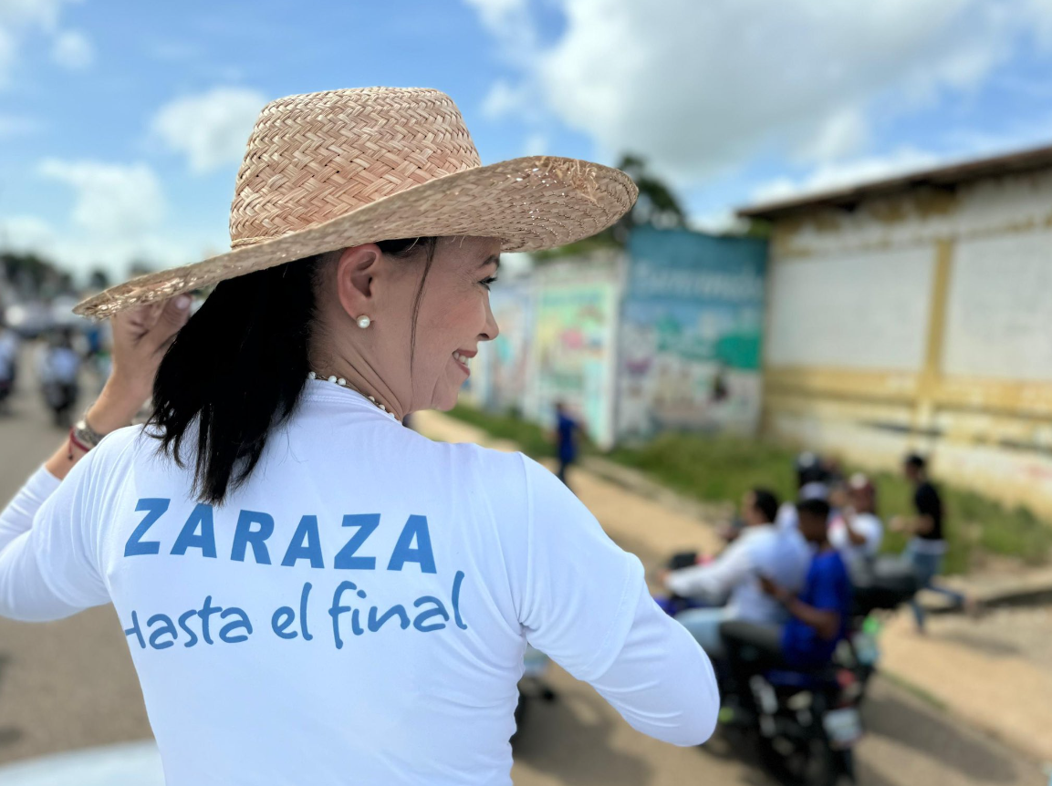 A pesar de las amenazas, Zaraza se desbordó ante la visita de María Corina Machado (Imágenes)