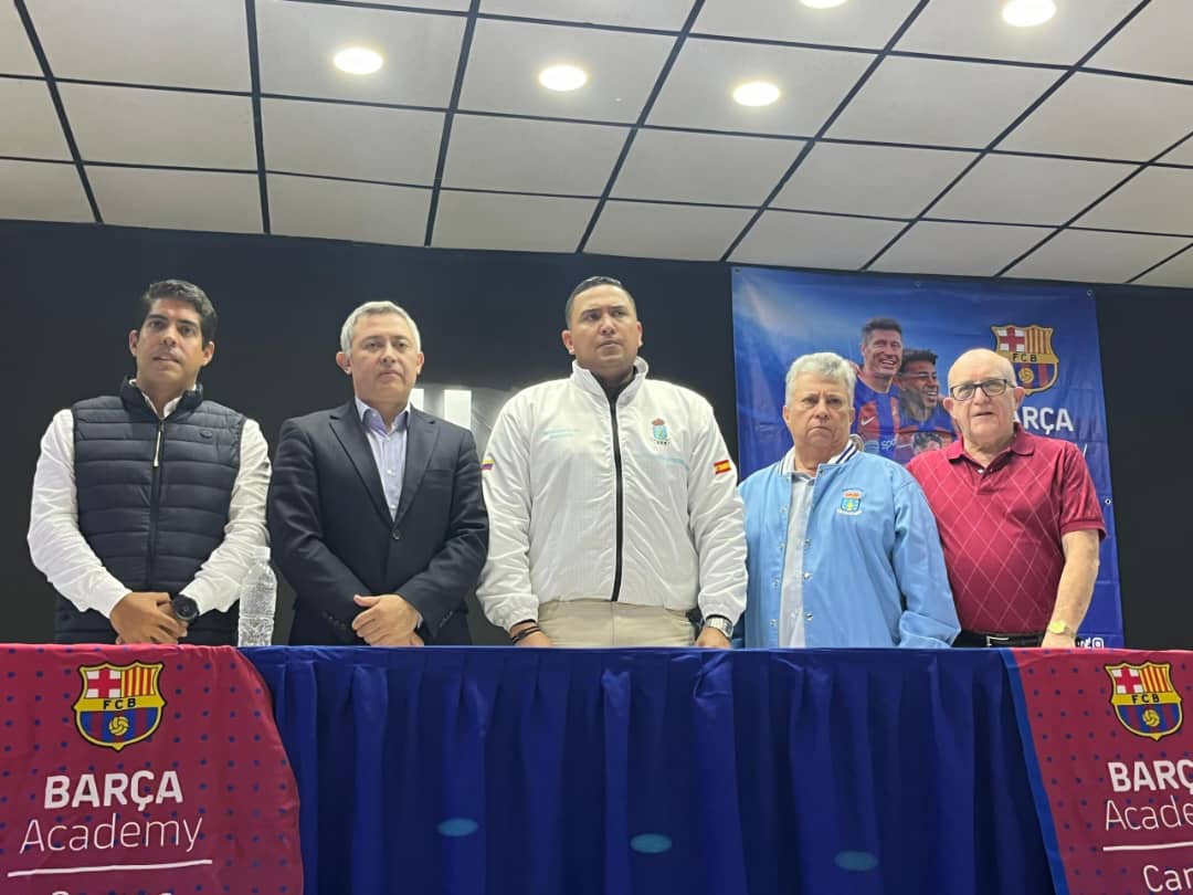 Por primera vez, la academia del Barça llega a Venezuela