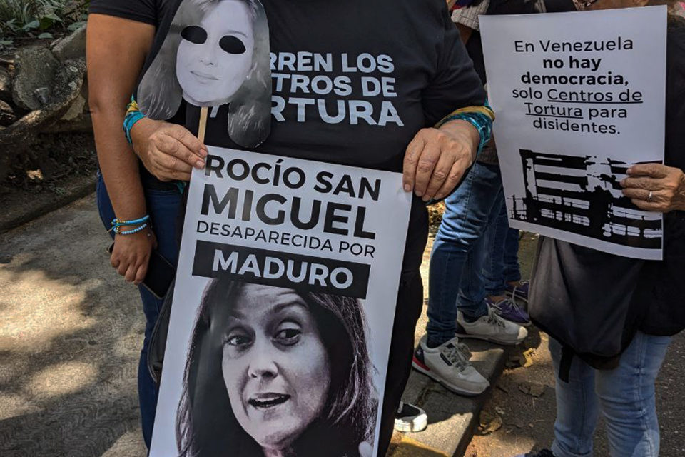Rocío San Miguel: cuatro meses detenida y sin protección judicial