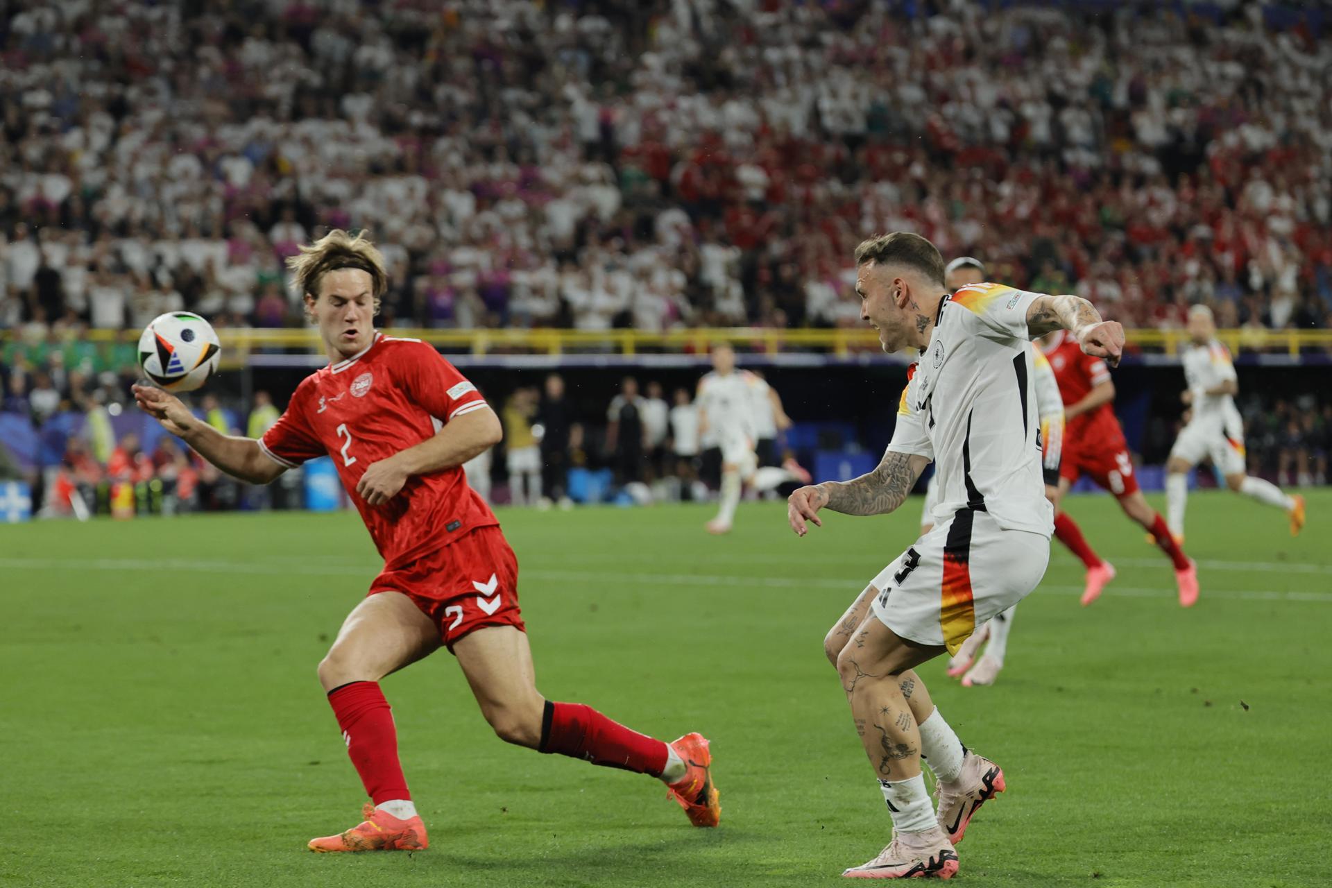 Uefa habló sobre la precisión del sensor del balón previo al primer gol de Alemania