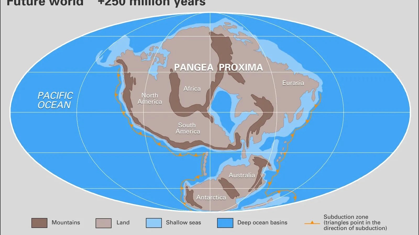 ¿Un “supercontinente”?: Cómo será el planeta Tierra dentro de 250 millones de años